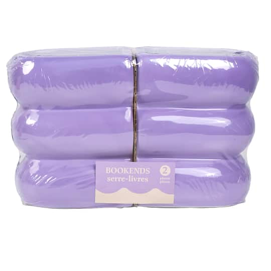 Lavender Bubble Bookend Set